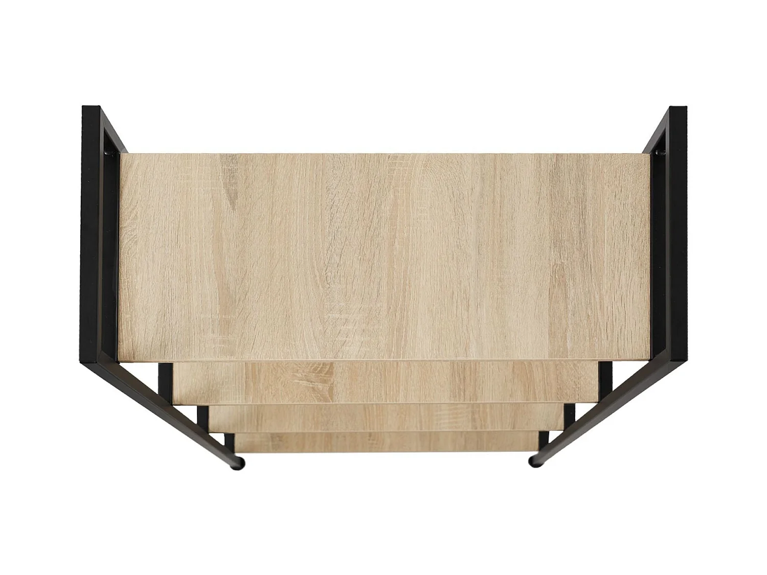 Grande étagère bibliothèque au beige 67.5 x 31.5 x 121.5 cm 08_0000279