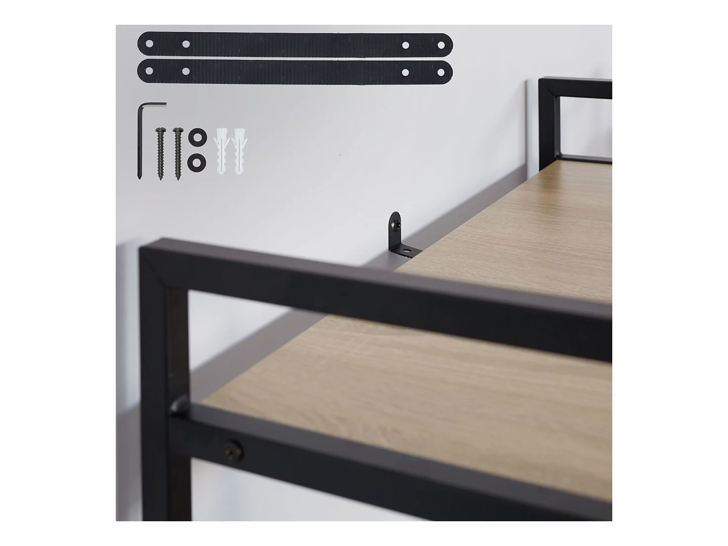 Grande étagère bibliothèque au beige 67.5 x 31.5 x 121.5 cm 08_0000279