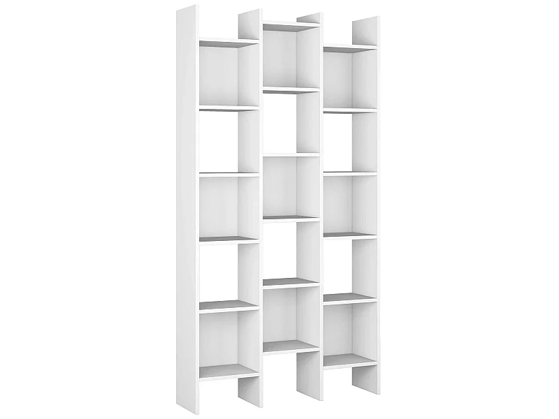 Estantería Librería Pisa Color Blanco, para Salón, Comedor o Despacho