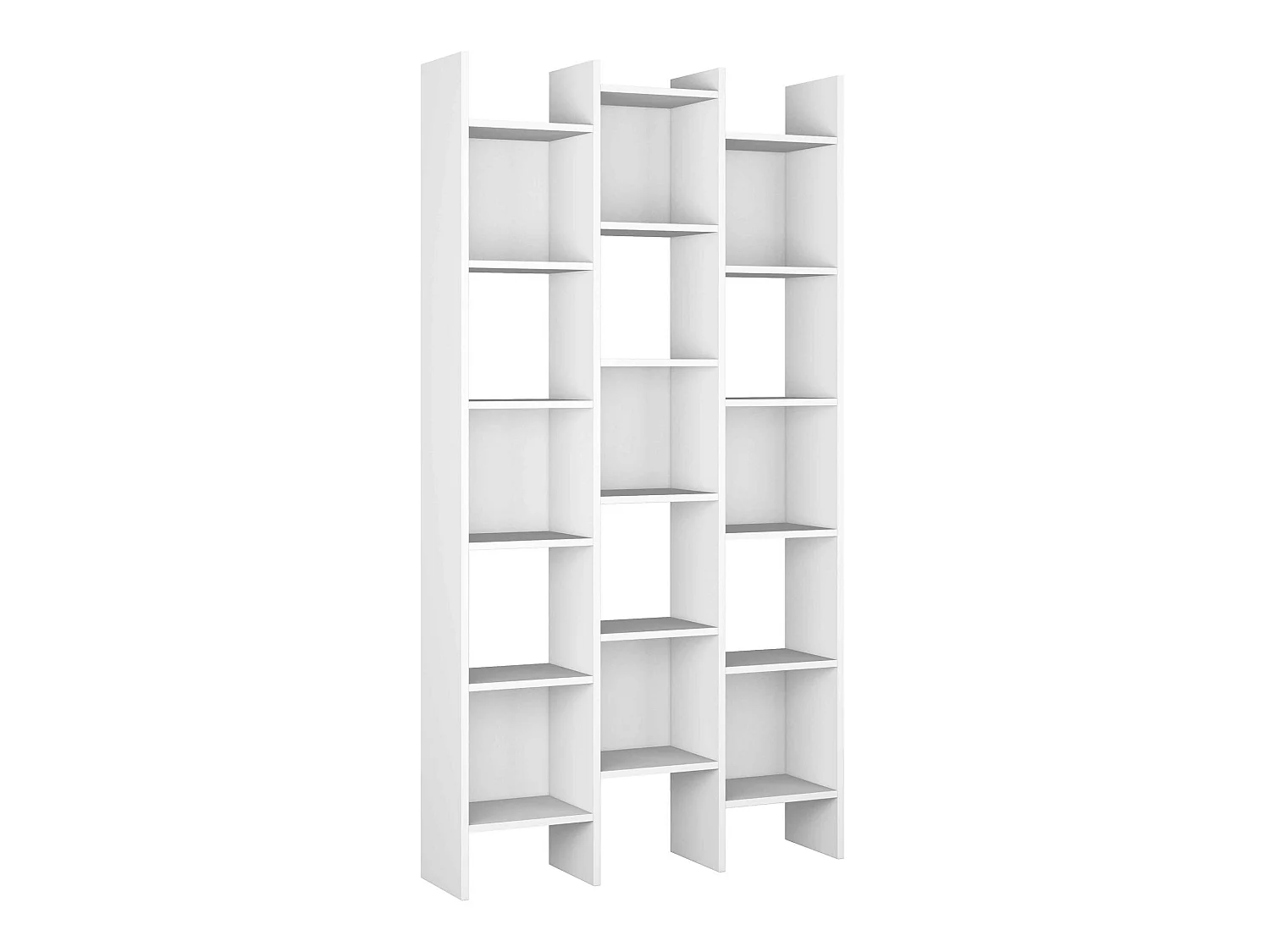 Estantería Librería Pisa Color Blanco, para Salón, Comedor o Despacho