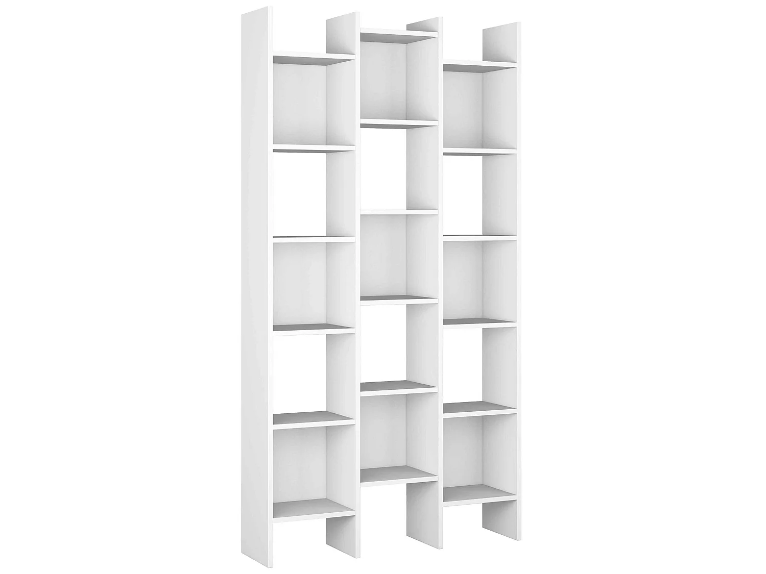 Estantería Librería Pisa Color Blanco, para Salón, Comedor o Despacho