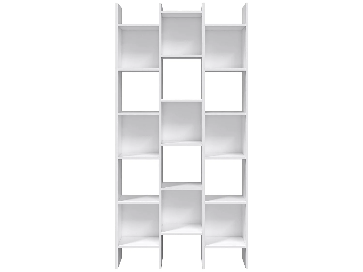 Estantería Librería Pisa Color Blanco, para Salón, Comedor o Despacho