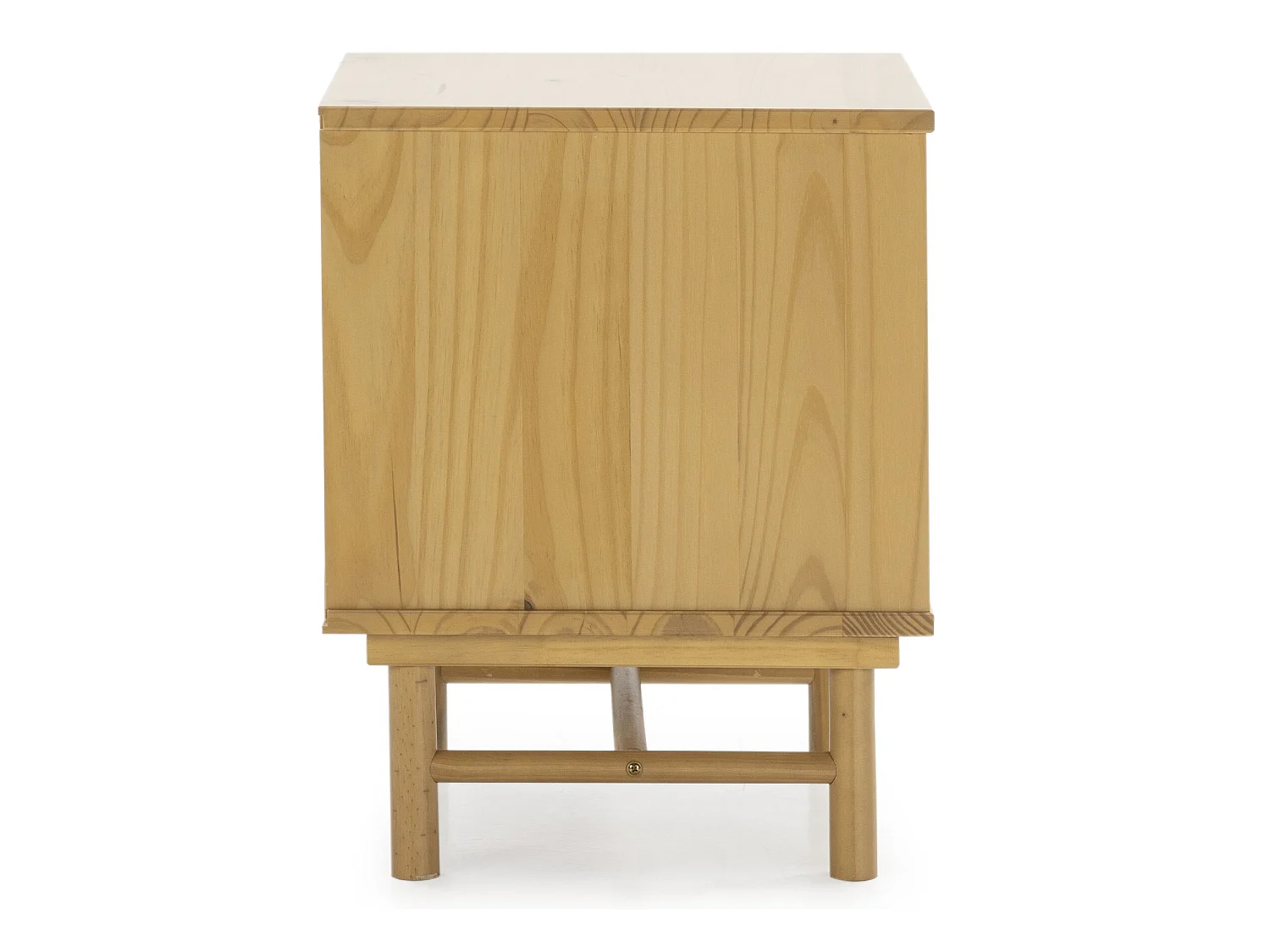 Comodino Magnus 1 cassetto, legno massello, 40 cm (larghezza) 40 cm (profondità) 52 cm (altezza)