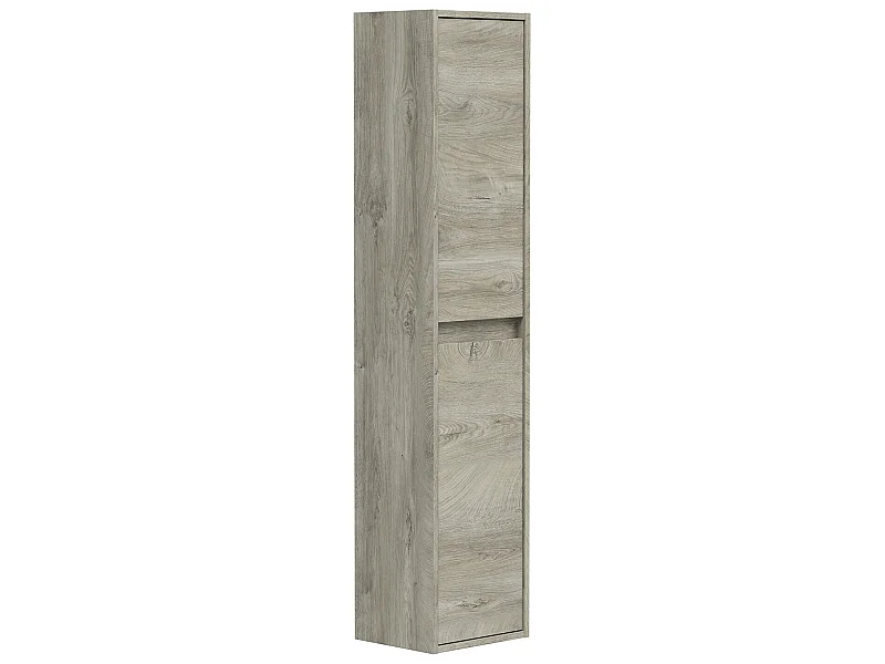 Armario de baño Devin 2 Puertas, Acabado en Color Alaska