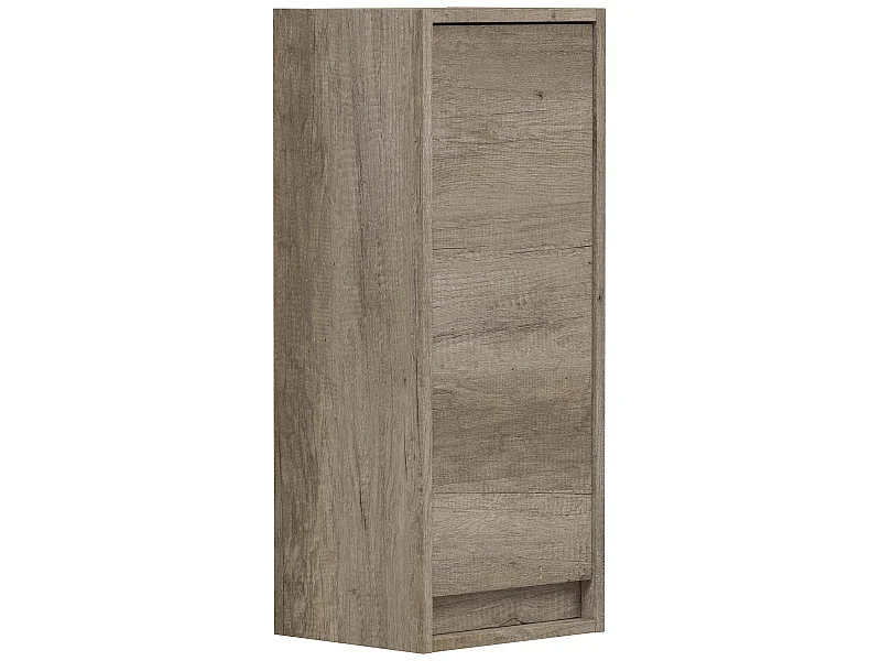 Armario de baño Devin 1 Puerta, Acabado en Color Nordik