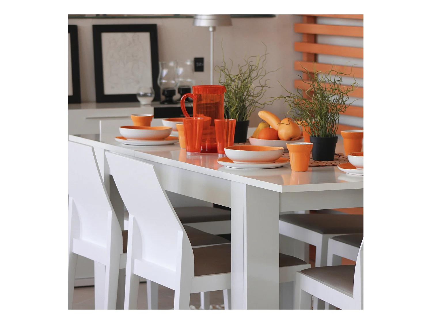 Mesa Extensible Fani Color Blanco, 140/190 (Ancho) 90 (Profundo) 78 (Altura) cm