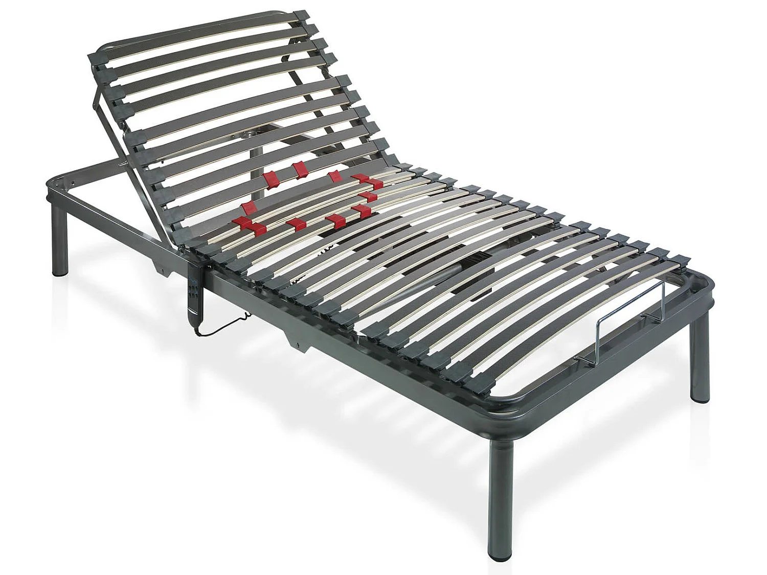 Cama Articulada Eléctrica Reforzada 5 Planos 135x190 cm, 38 cm Altura