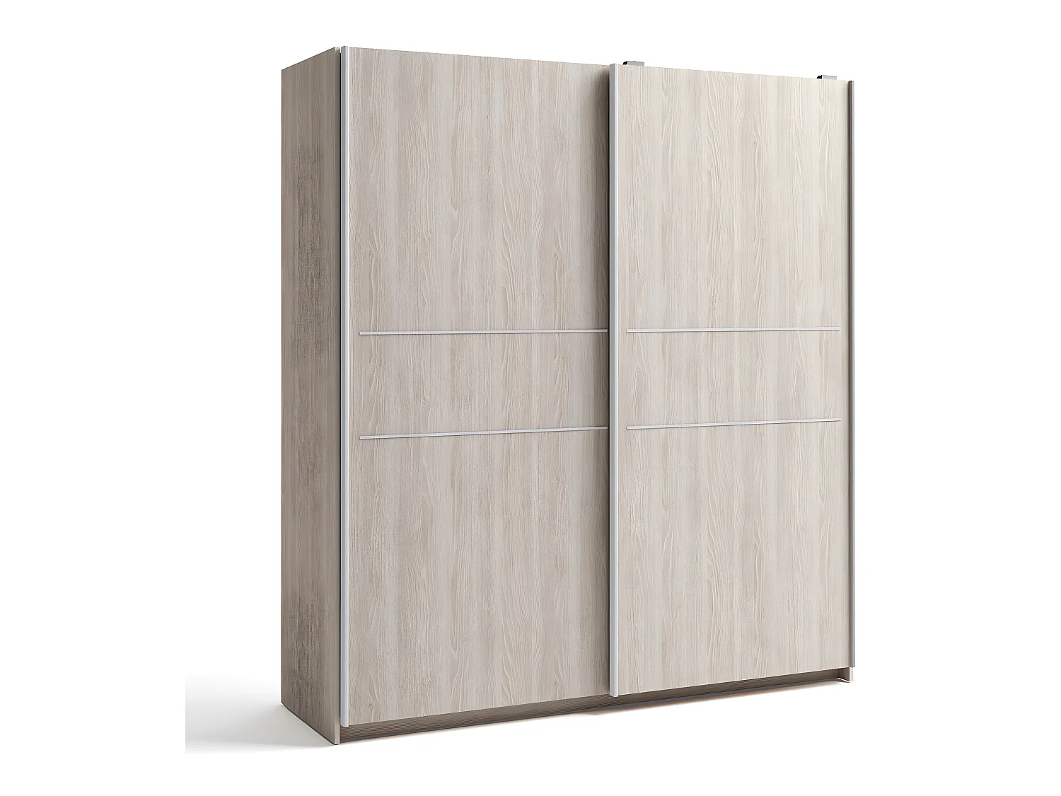 Armario ropero Senia 2 Puertas correderas Color Sable, 181,5 Ancho 53,8 Profundo 200 Alto