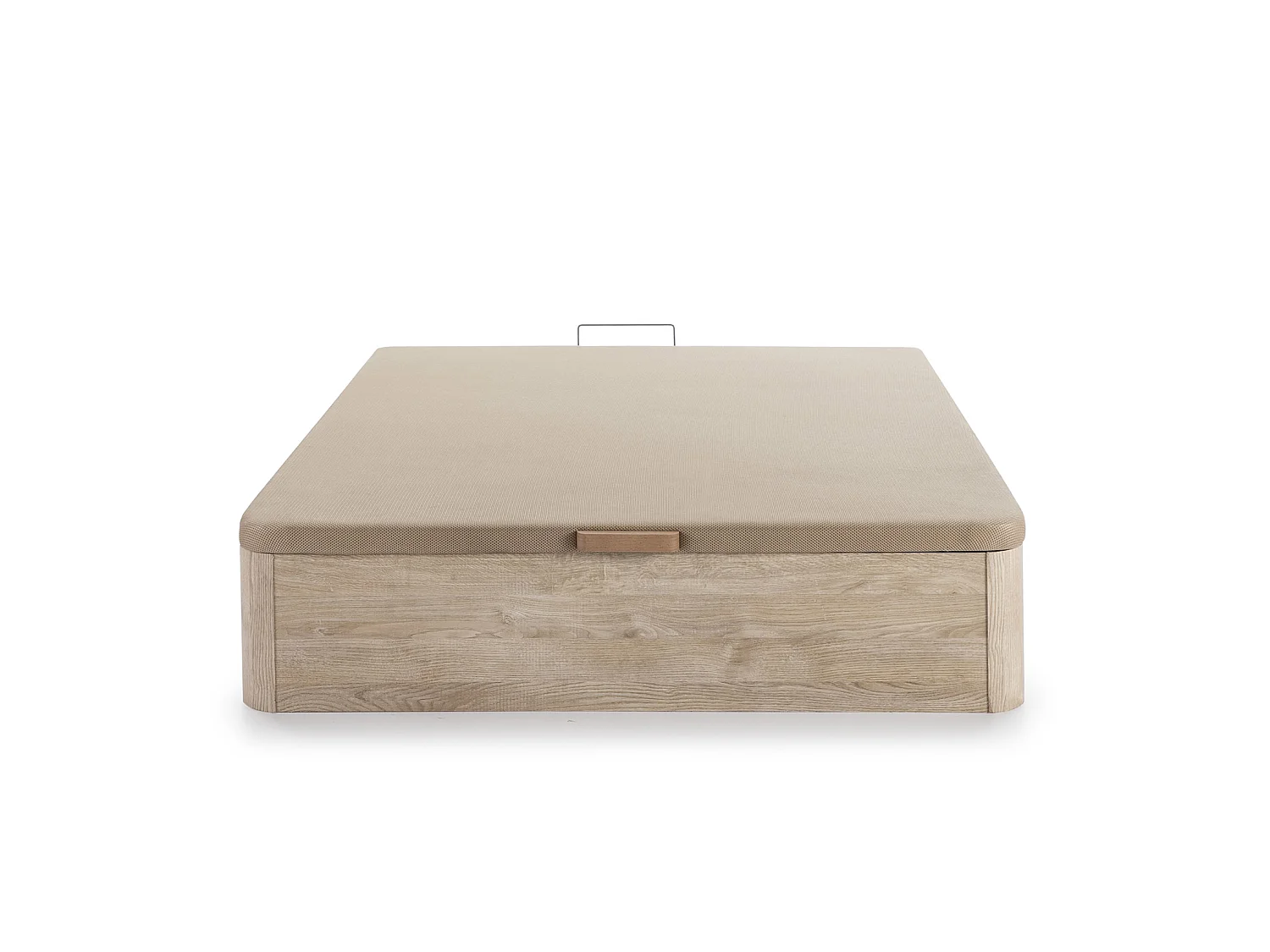 Canapé abatible 160x200 cm Gran Capacidad, Color Roble