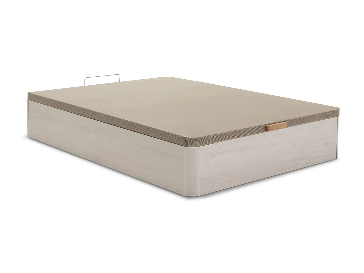 Canapé Abatible Petra 90x190 cm Blanco Nordic de Gran Capacidad