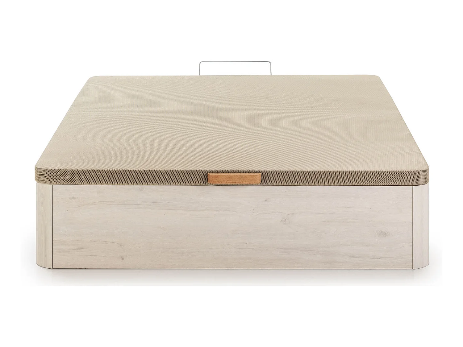 Canapé Abatible Petra 90x190 cm Blanco Nordic de Gran Capacidad