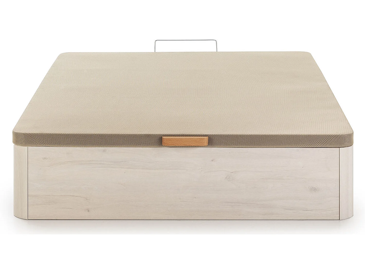 Canapé Abatible Petra 90x190 cm Blanco Nordic de Gran Capacidad