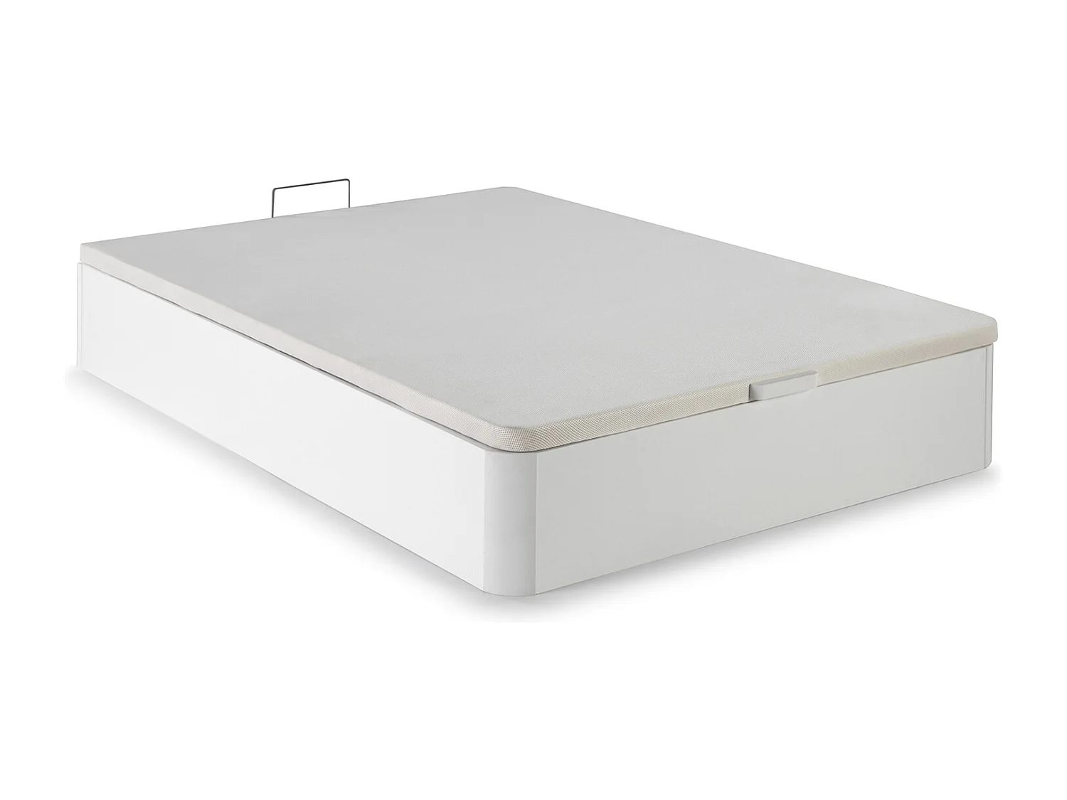 Canapé abatible 160x200 cm Gran Capacidad, Color Blanco