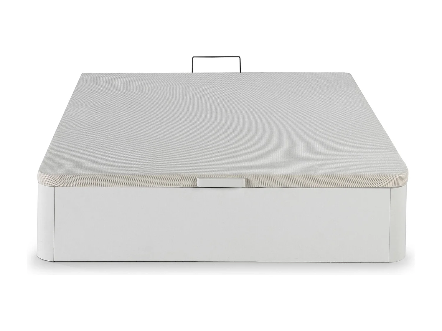 Canapé abatible 160x200 cm Gran Capacidad, Color Blanco