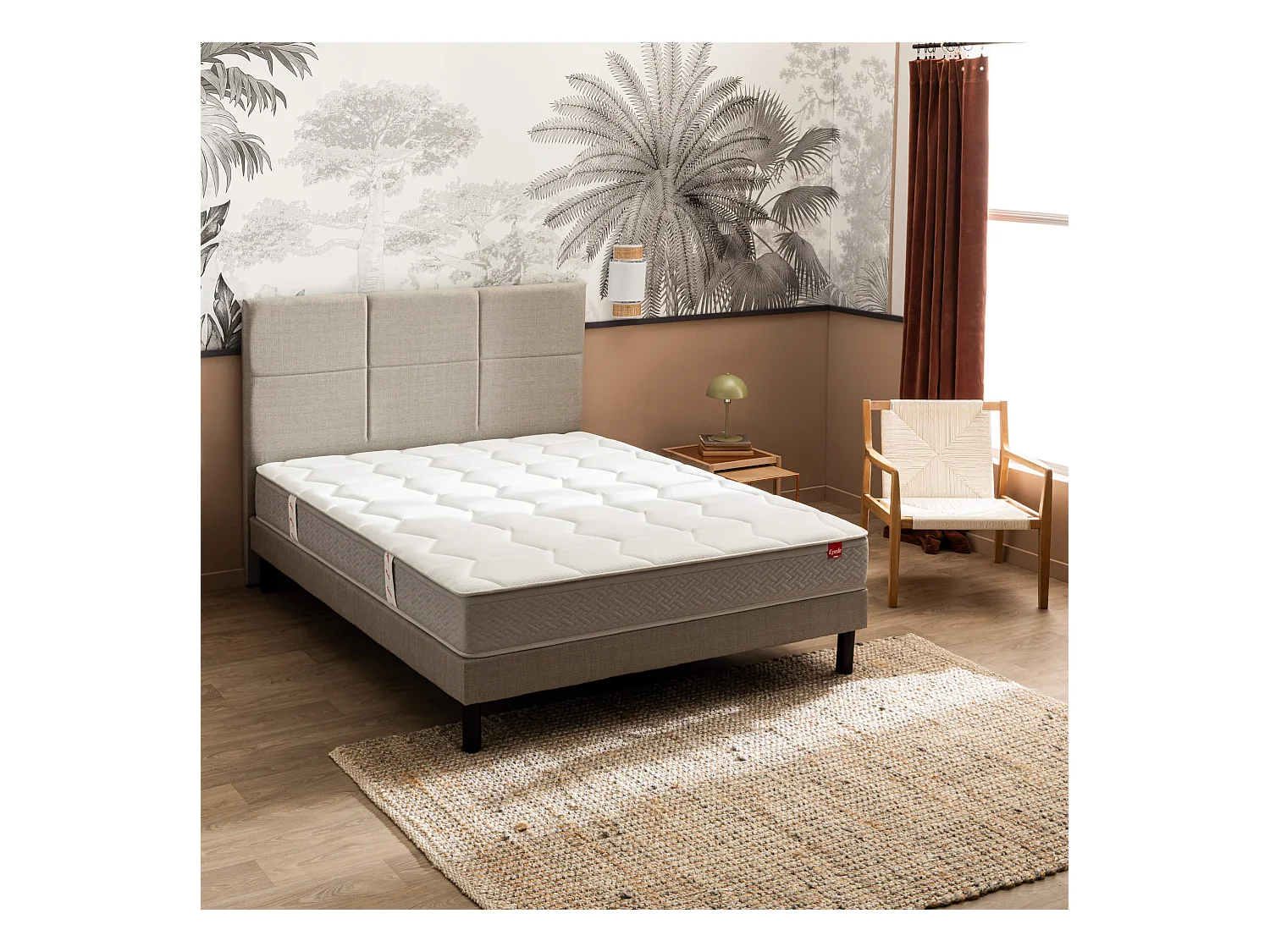 Matelas Epeda ressorts ensachés et mémoire de forme Destination 140x190