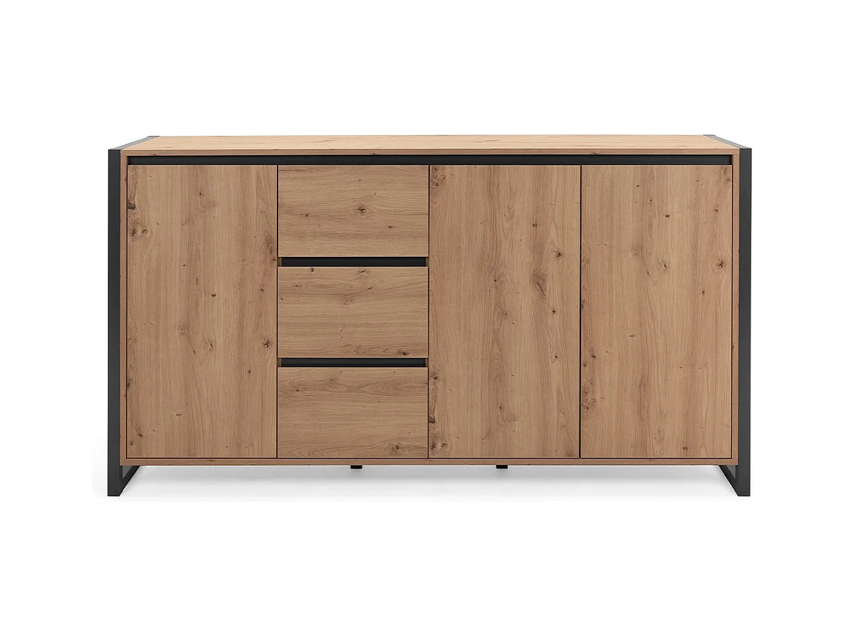 Sideboard mit 3 Türen und 3 Schubladen L160 cm - Denver
