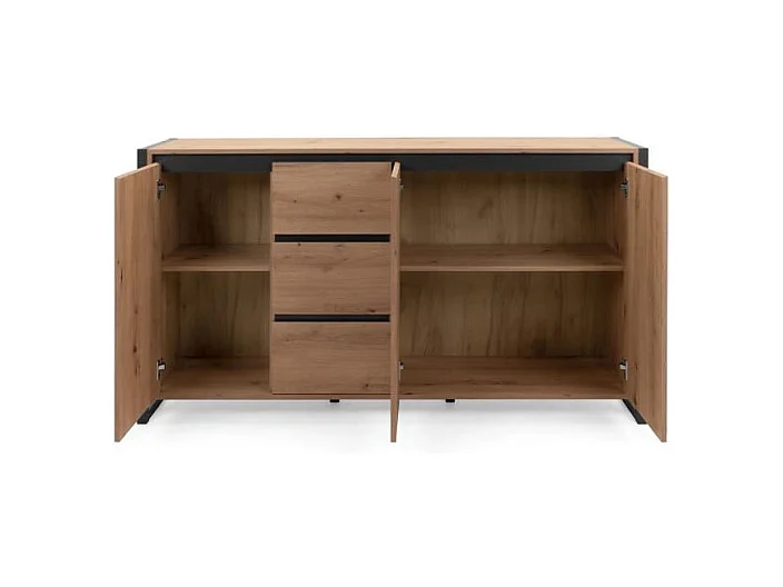 Sideboard mit 3 Türen und 3 Schubladen L160 cm - Denver