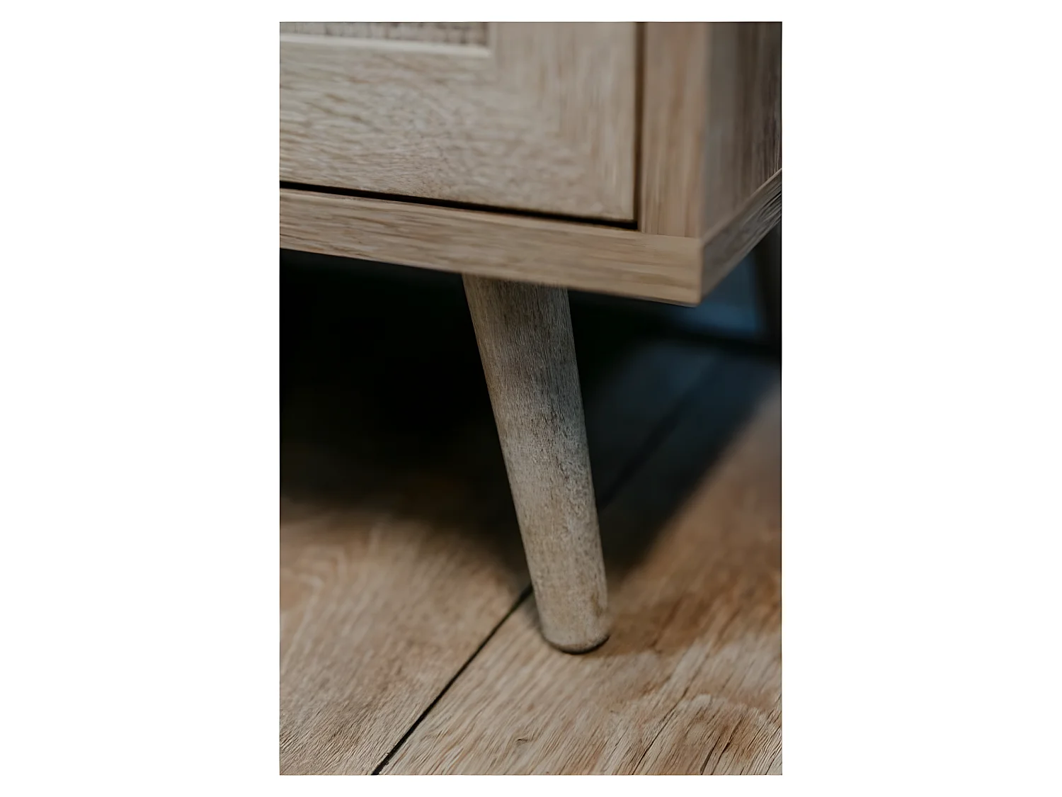 Dressoir met 3 Deuren L150 cm - Rotan afdruk - Bali