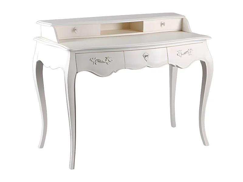 Bureau Murano Blanc Grand Modèle - Amadeus