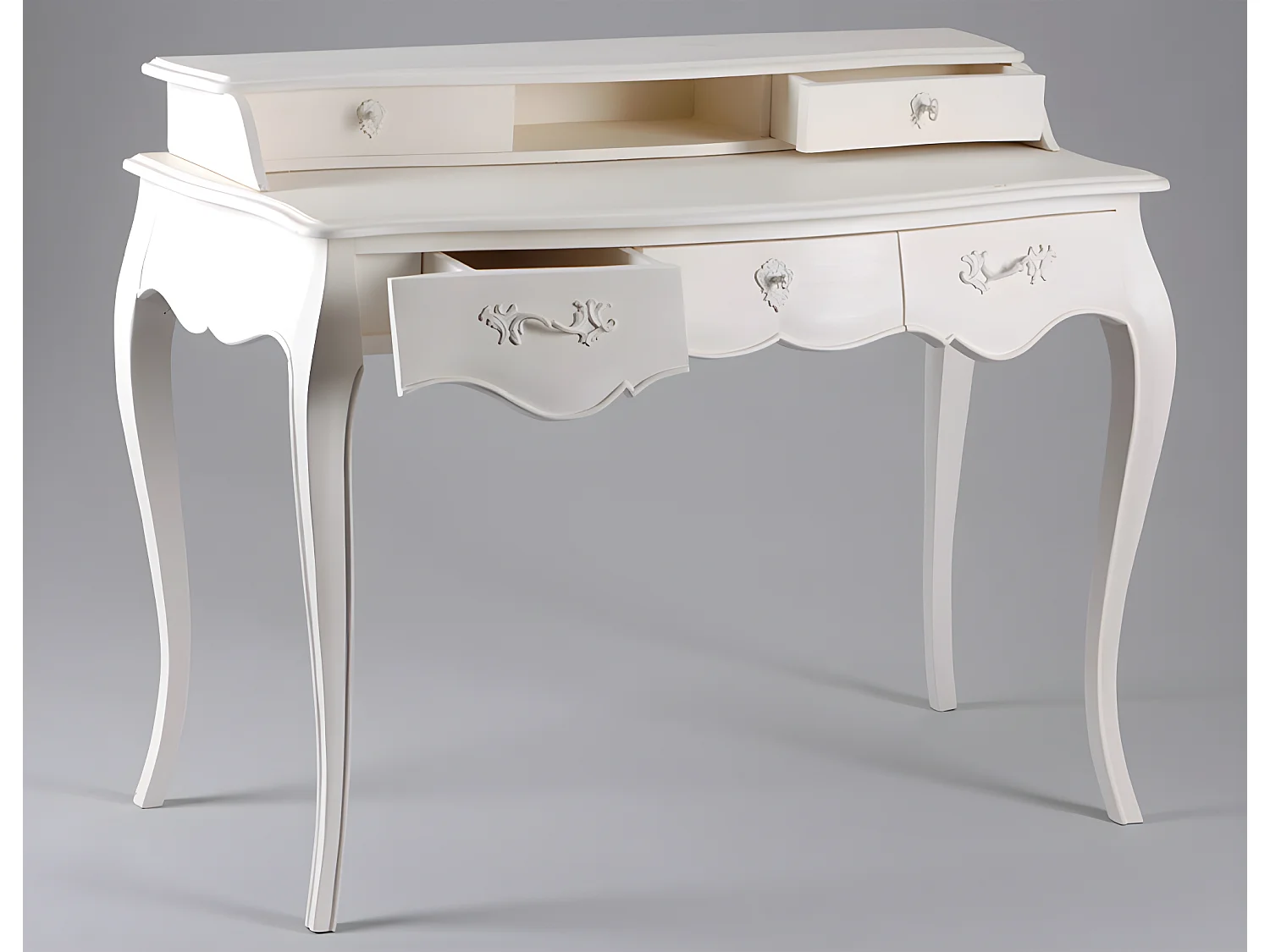 Bureau Murano Blanc Grand Modèle - Amadeus
