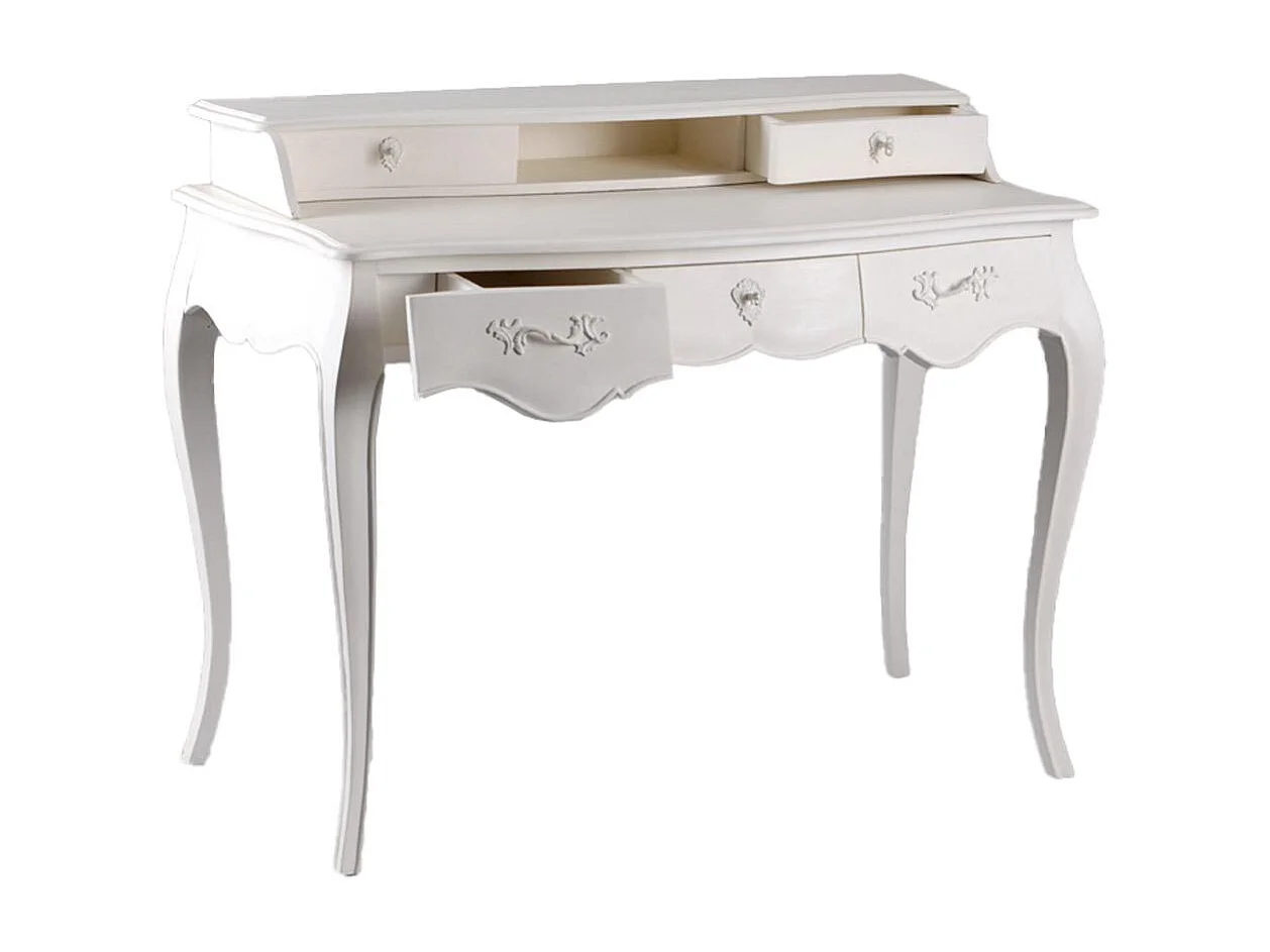Bureau Murano Blanc Grand Modèle - Amadeus