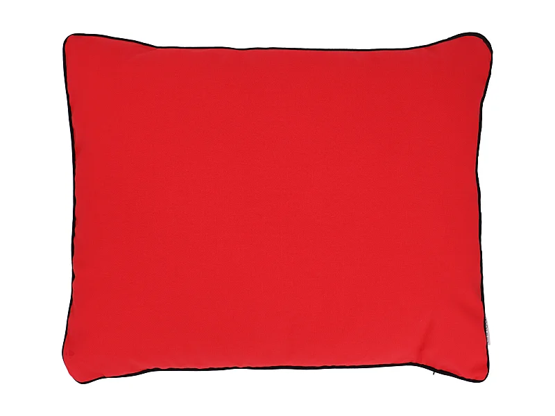 Housse de coussin 80x100 cm MONTSEGUR rouge Tomate