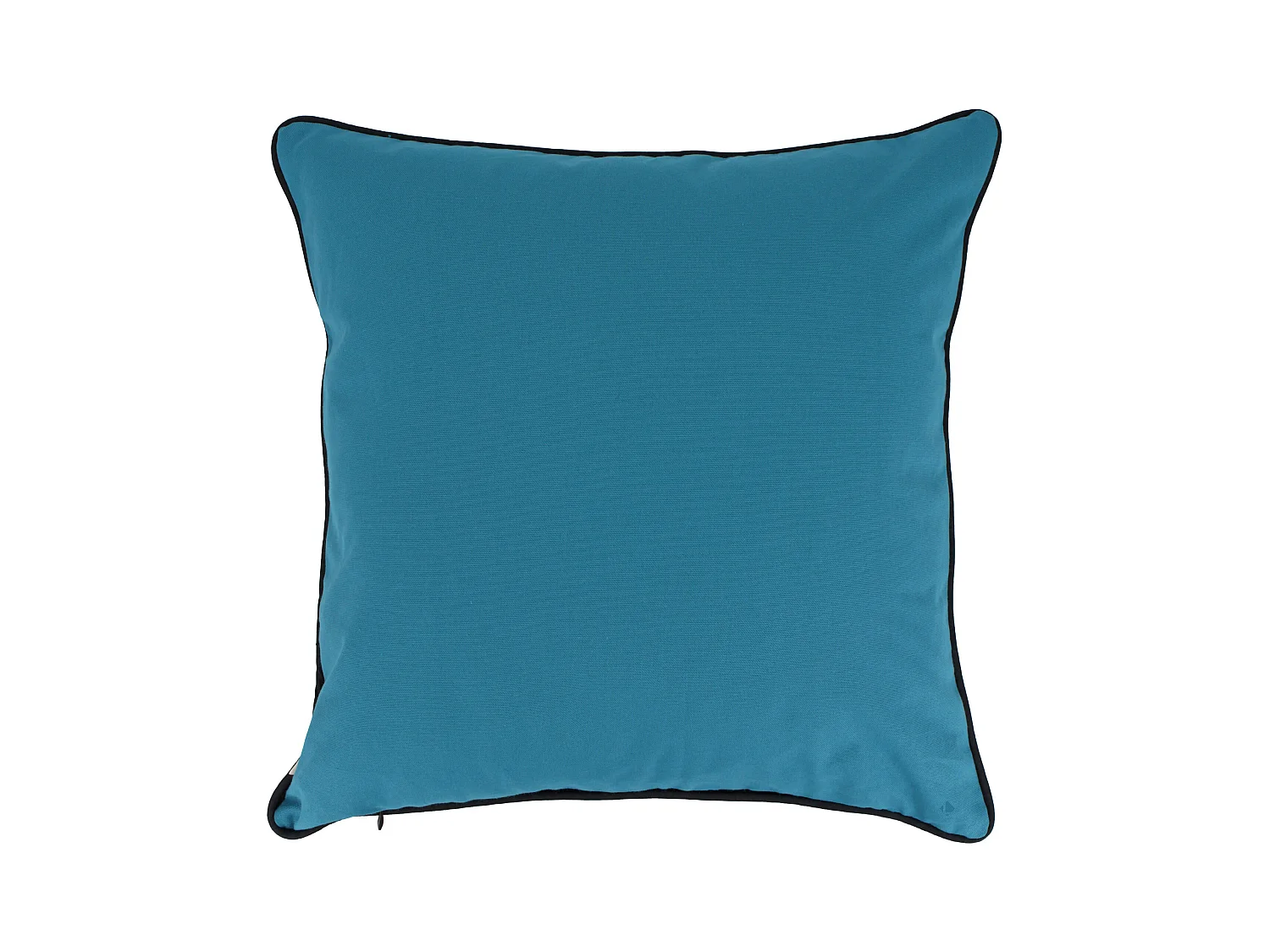 Housse de coussin 65x65 cm MONTSEGUR bleu Prusse