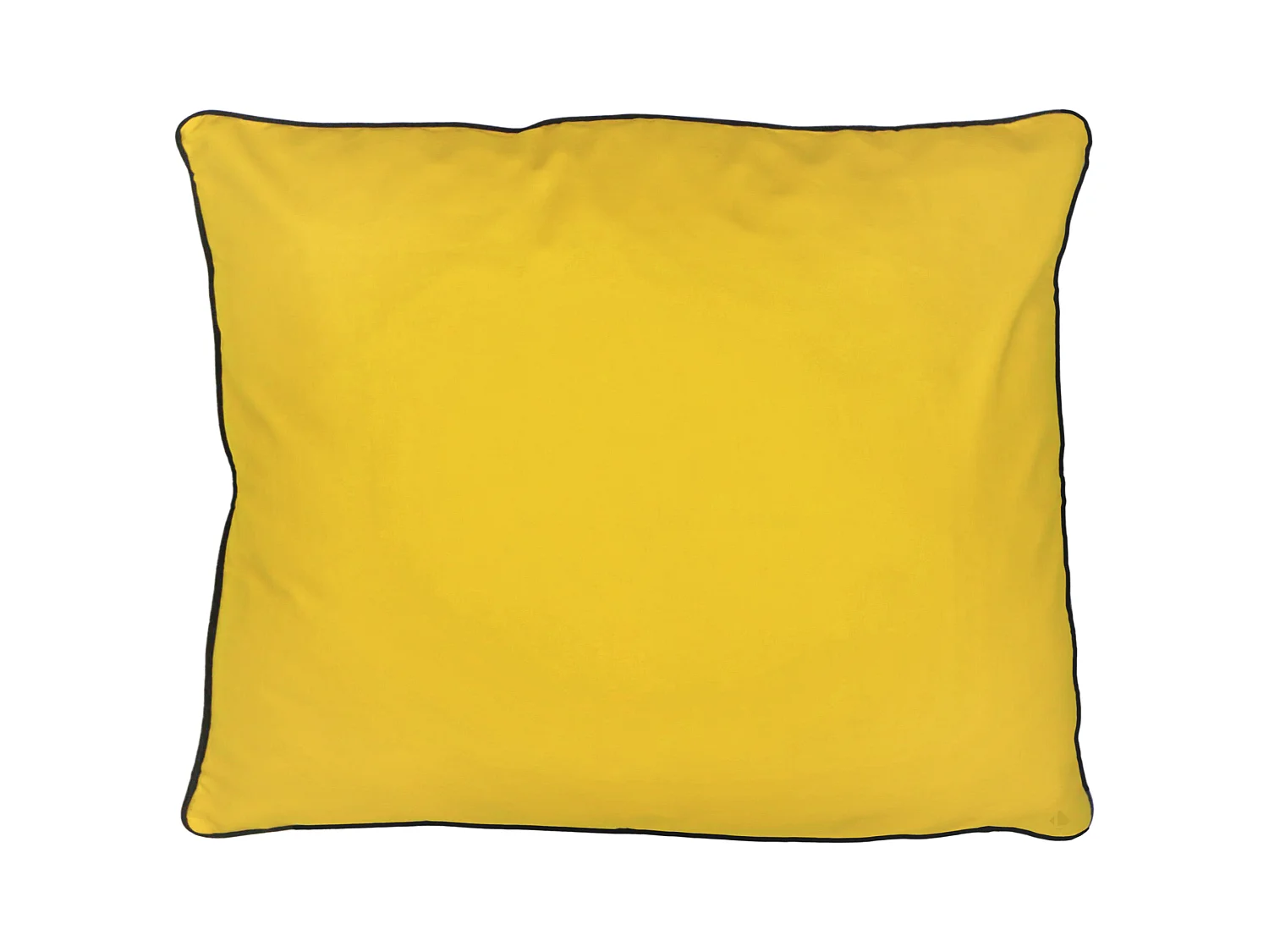 Housse de coussin 80x100 cm MONTSEGUR jaune Curcuma