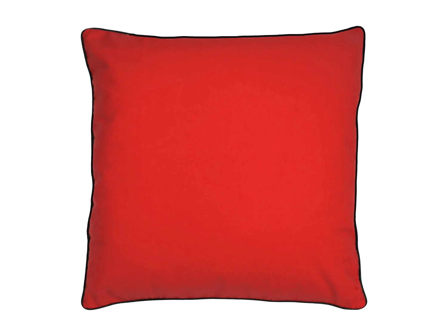 Housse de coussin 65x65 cm MONTSEGUR rouge Tomate