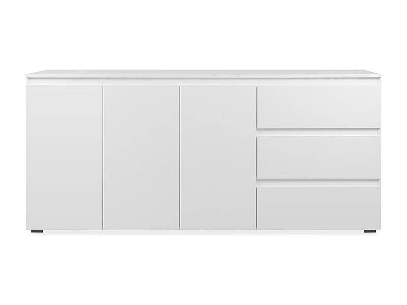 Buffet 3 portes 3 tiroirs et 2 étagères - L178,5 x H80 cm