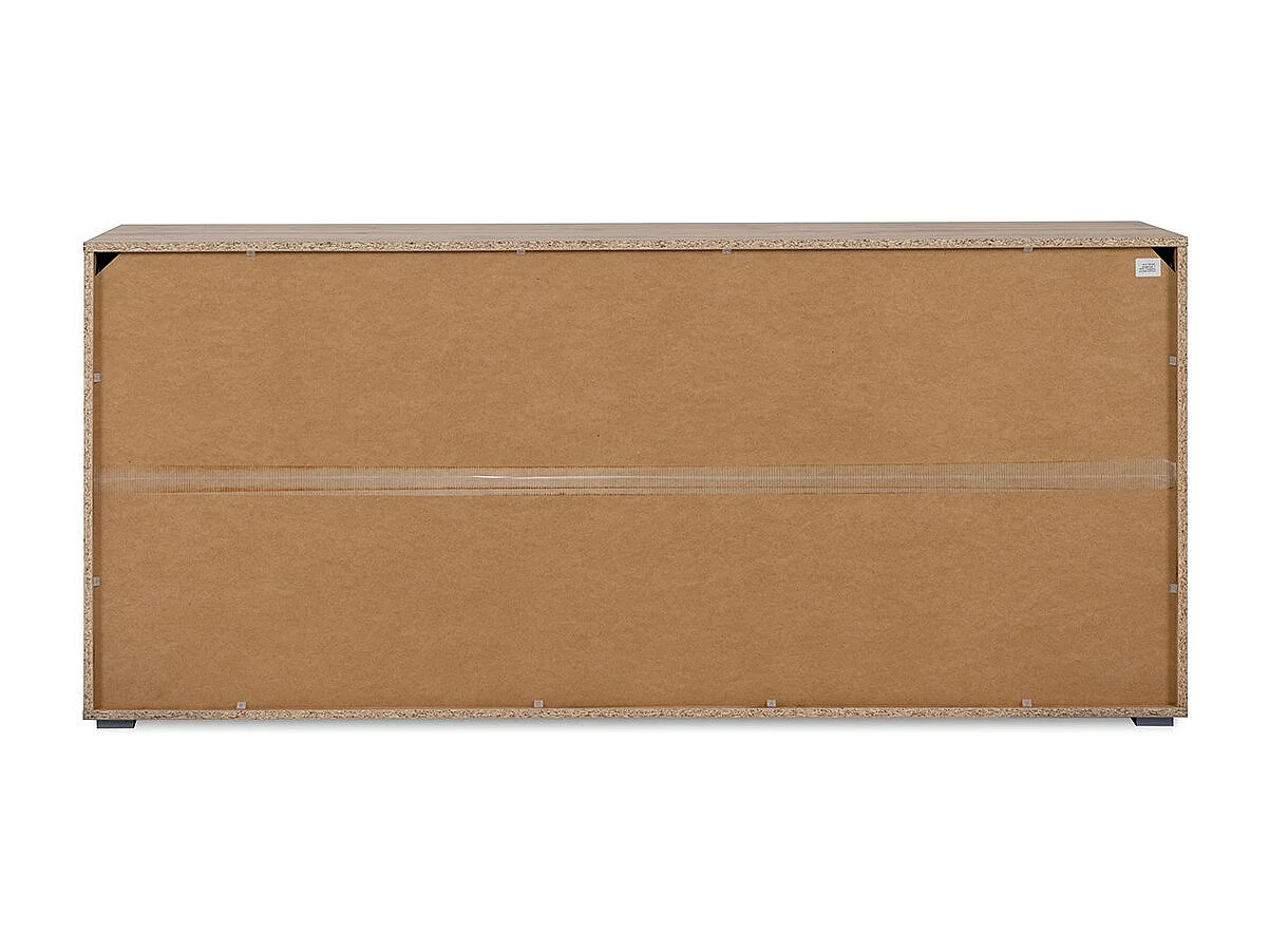 Buffet 3 portes 3 tiroirs et 2 étagères - L178,5 x H80 cm