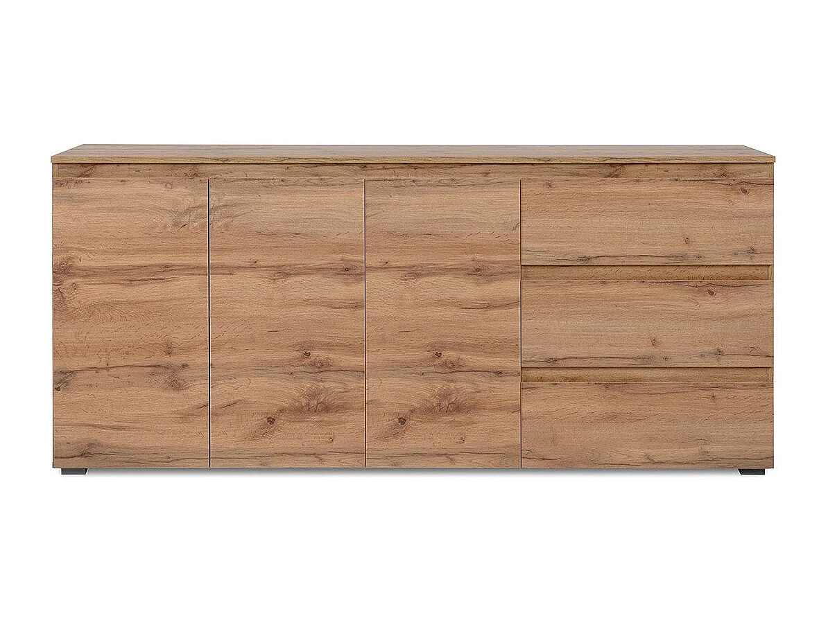 Sideboard mit 3 Türen, 3 Schubladen und 2 Regalen - L178,5 cm
