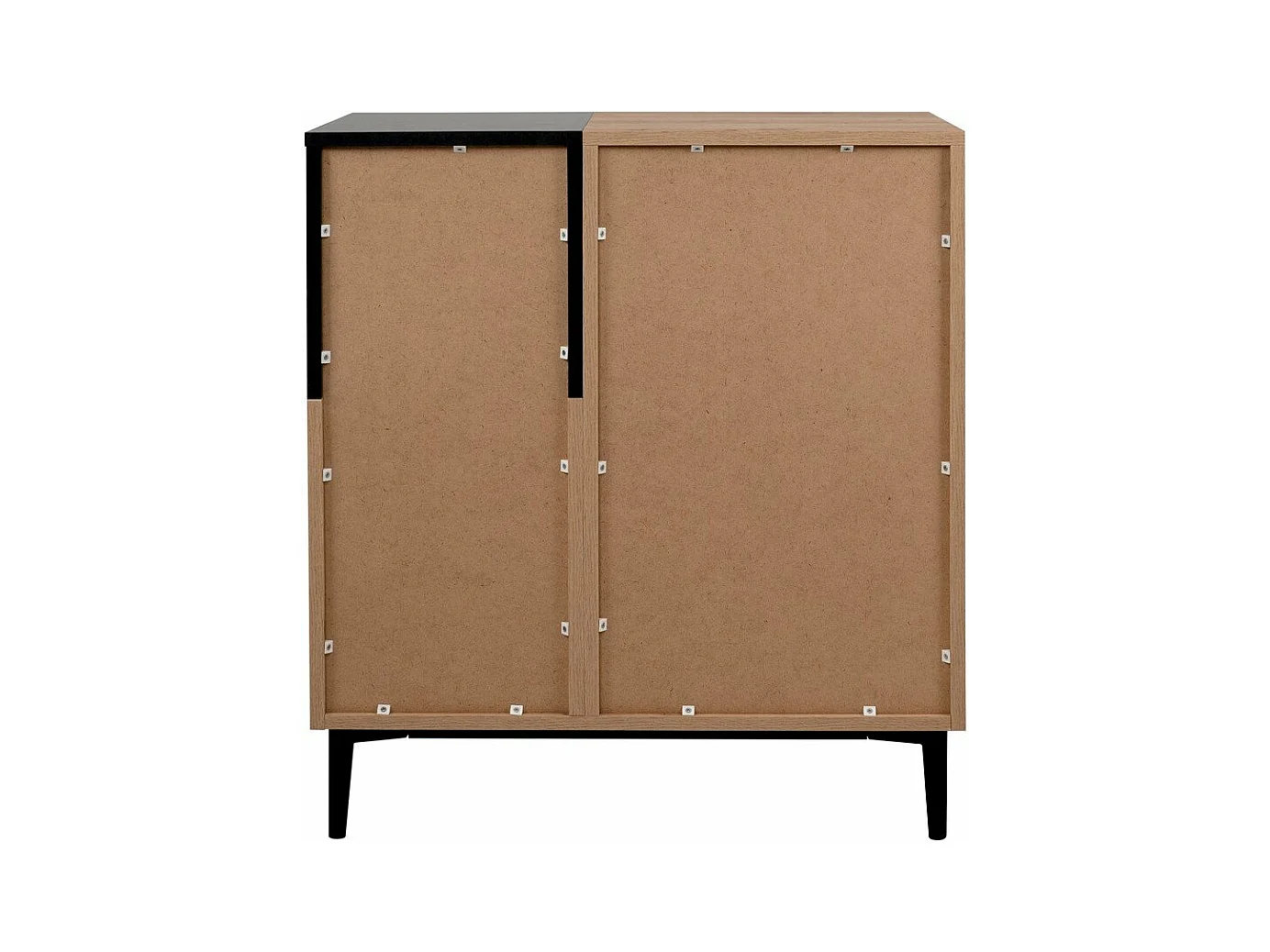 Buffet Hoog 2 Deuren 2 Nissen L80 cm - Nola