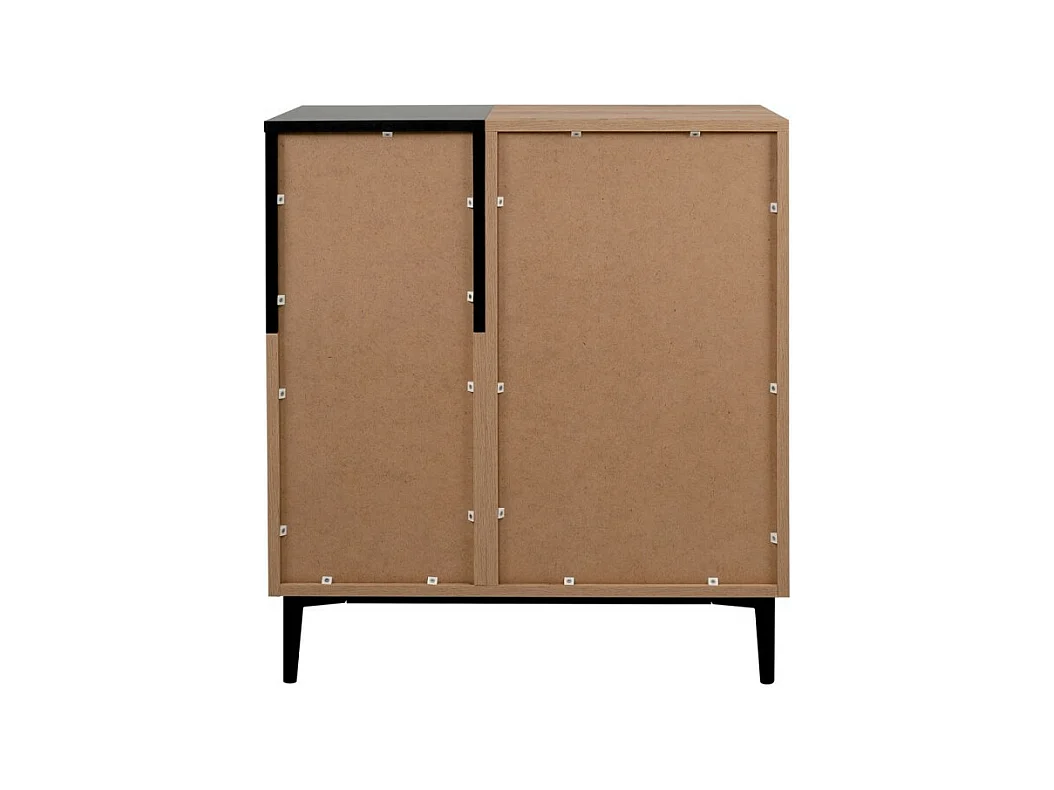 Buffet Hoog 2 Deuren 2 Nissen L80 cm - Nola