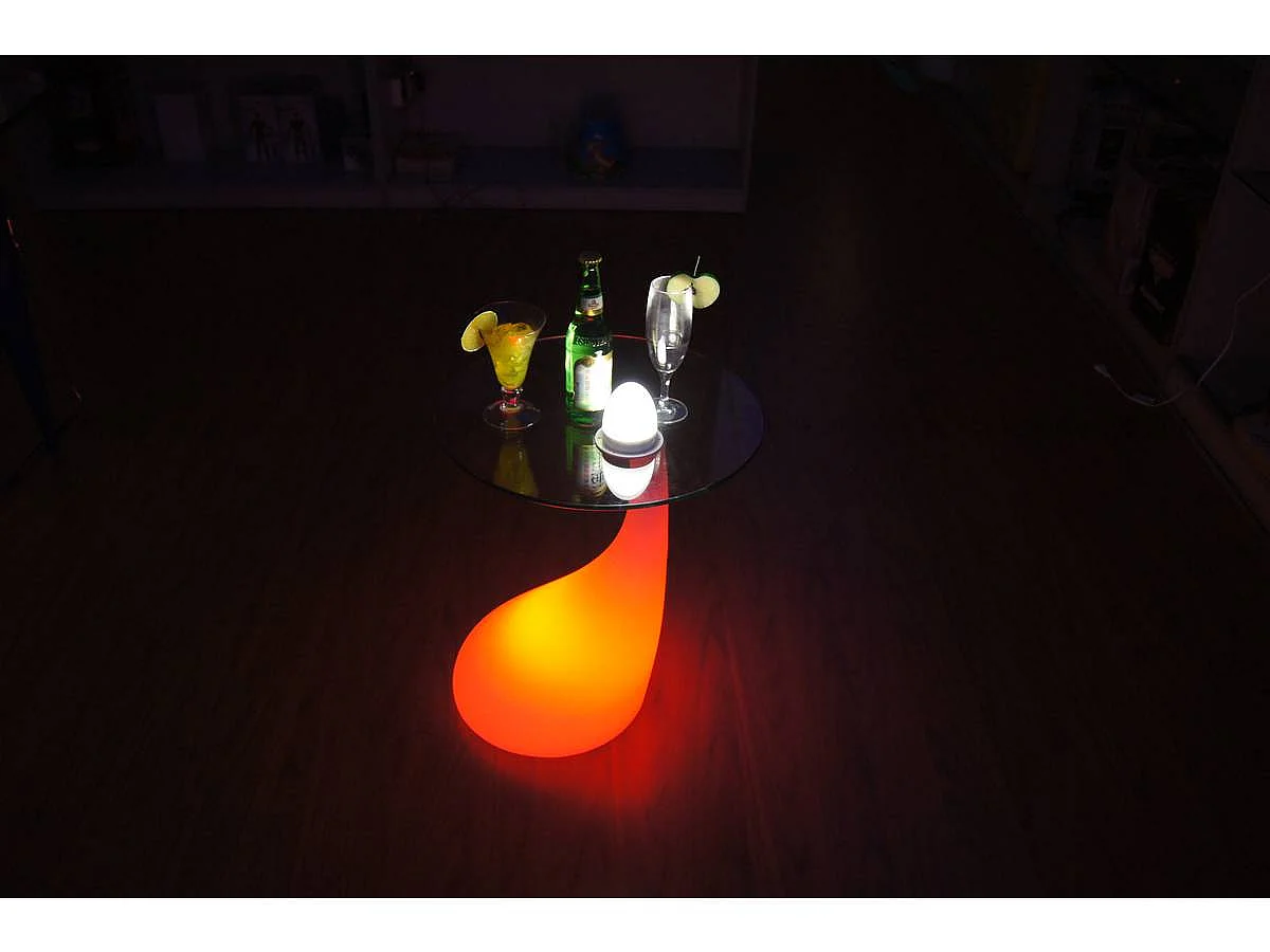 Table basse lumineuse Milan - Led multicolore - 39