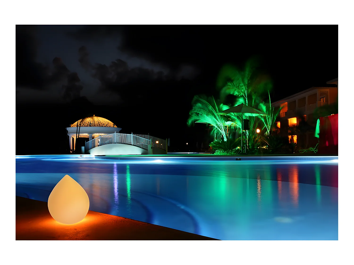 Lampe LED "Deco" portative et rechargeable