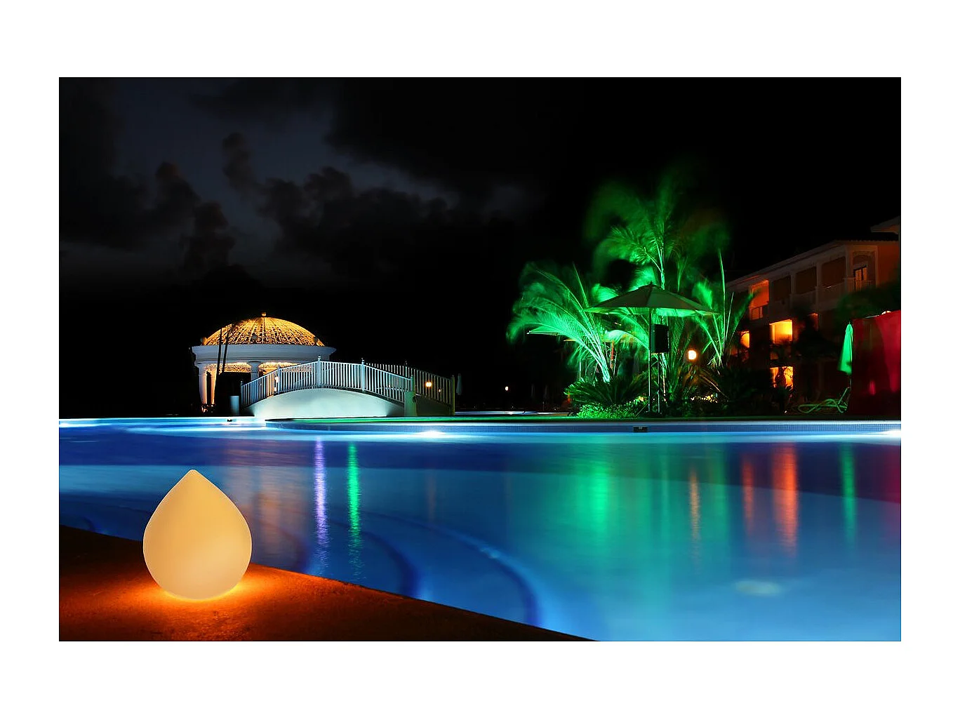 Lampe LED "Deco" portative et rechargeable