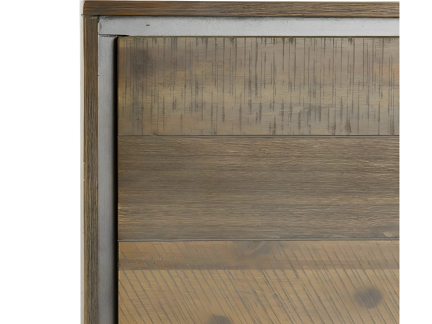 Buffetkast Malaga - 2 deuren, 2 laden - Massief acaciahout & MDF - Bruin