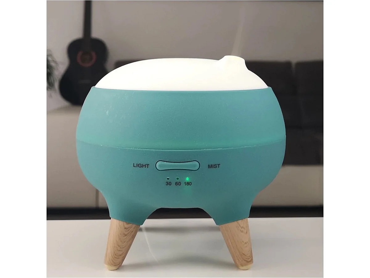 Moderner Ultraschall-Diffusor für ätherische Öle Julio - blau