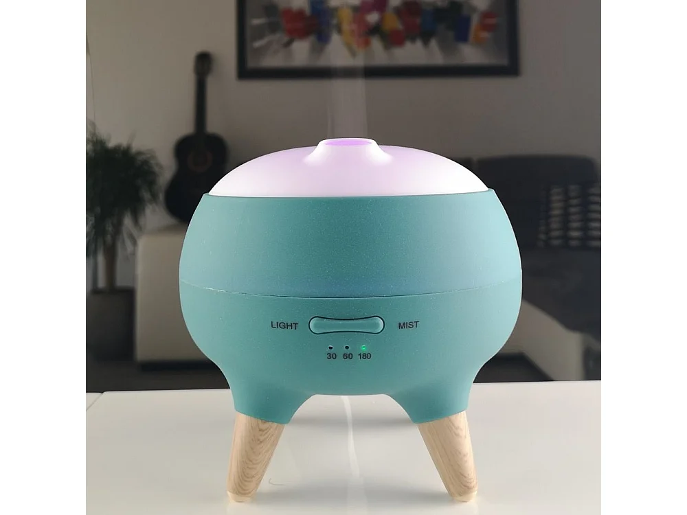 Moderner Ultraschall-Diffusor für ätherische Öle Julio - blau