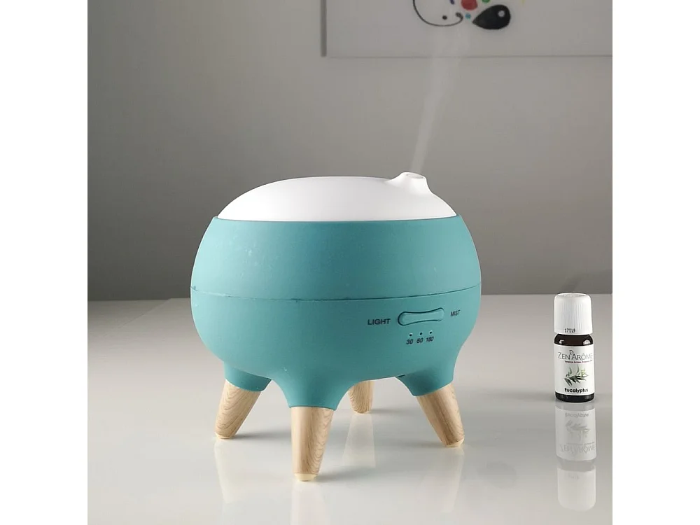 Moderner Ultraschall-Diffusor für ätherische Öle Julio - blau