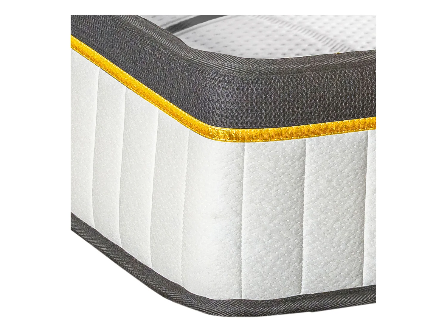 Matelas BELLECOUR ressorts ensachés & mémoire de forme - soutien ferme