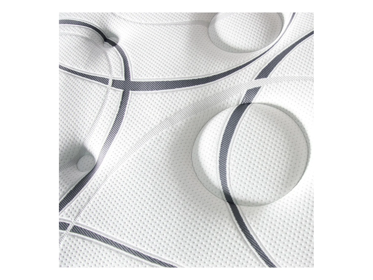 Matelas BELLECOUR ressorts ensachés & mémoire de forme - soutien ferme