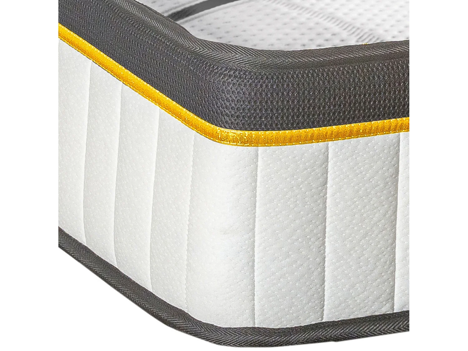 Matelas BELLECOUR ressorts ensachés & mémoire de forme - soutien ferme