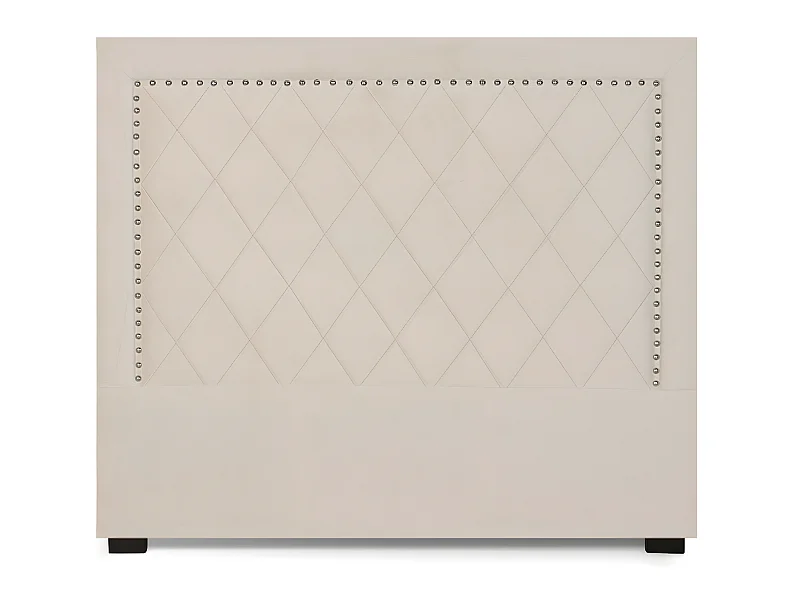 Tête de lit Nolwen Velours Beige 140cm