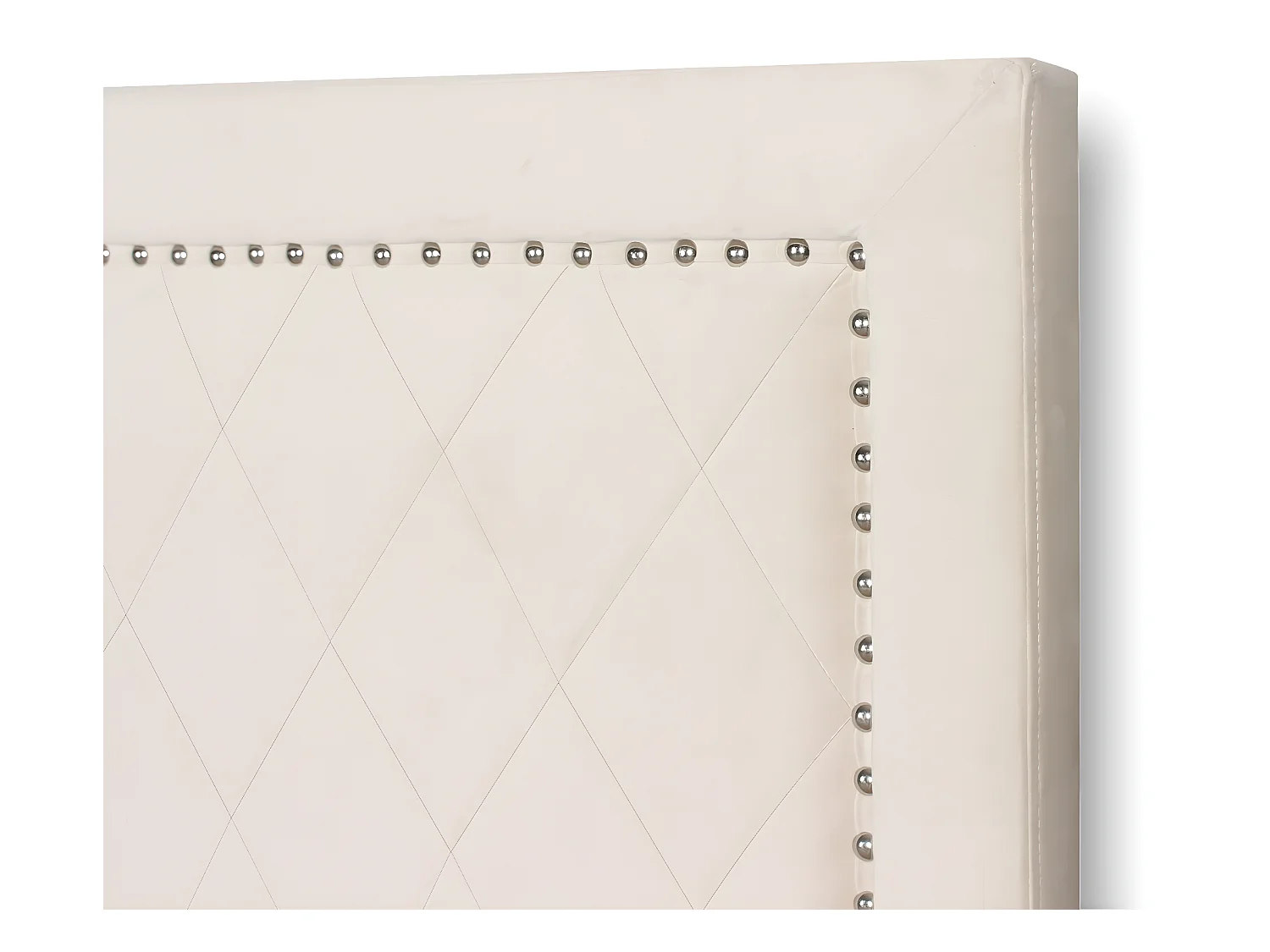 Tête de lit Nolwen Velours Beige 140cm