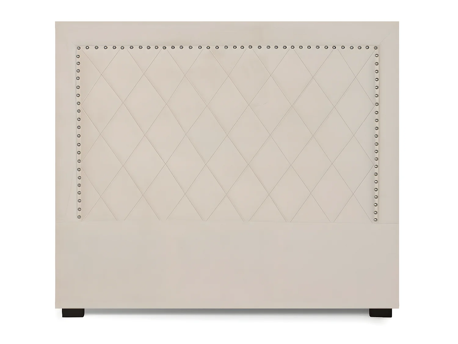 Tête de lit Nolwen Velours Beige 140cm