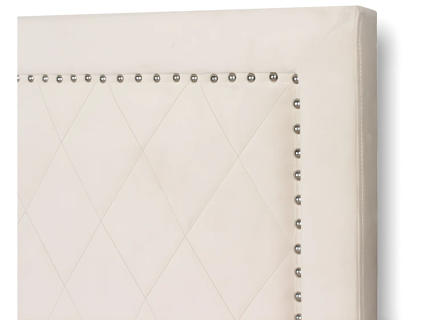 Tête de lit Nolwen Velours Beige 140cm