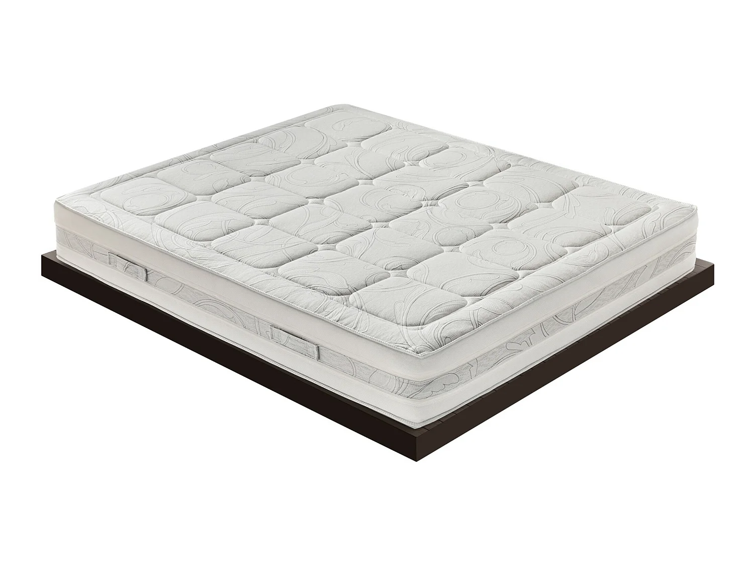 TraagschuimMatras, hoogte 29 cm, 5 cm traagschuim, afneembare hoes, anatomisch 135x200