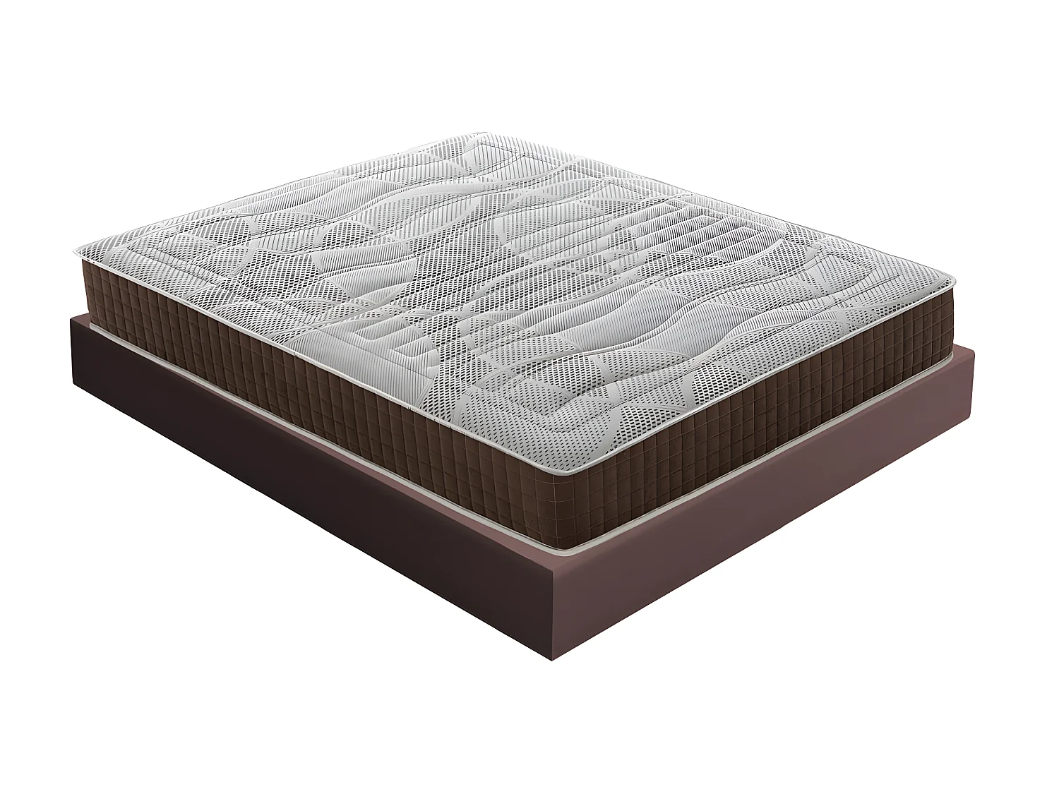 Matelas Mousse - Accueil Mémoire De Forme - Haute Densité – Indéformable 150x200 cm